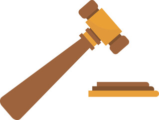 hammer gavel and law
