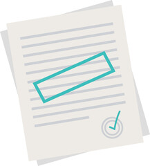 open envelope with blank paper