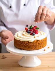 Deliciously Decorated Cake.