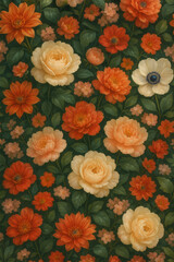 Floral Art Wallpaper – Premium Botanical Background