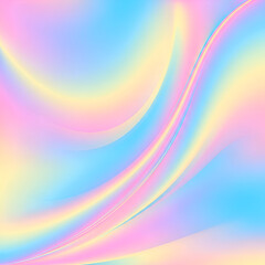Obraz premium Pastel Swirl Abstract Background - Dreamy, Soft, and Colorful Design.
