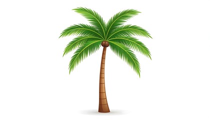 Illustration of a palm tree