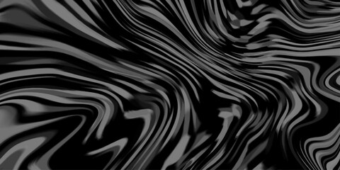 Obraz premium Abstract liquid wave background texture. Trendy dark liquid marble style. Ideal for web, Abstract black and white marble texture background. Ideal for web, advertisement, prints, wallpapers
