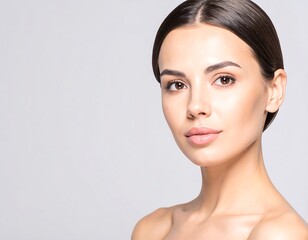 Obraz premium Woman with flawless skin (6)