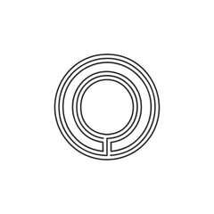 Modern Letter O Logo Design | Stylish Alphabet O Vector Branding
