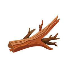 driftwood clipart vector illustration