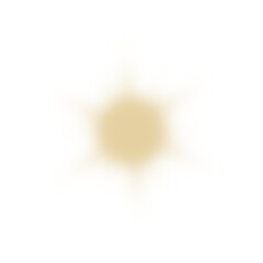 "Abstract Gold Starburst &ndash; Minimalist Geometric Design"