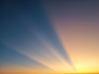 Sky Rays Abstract Sunbeam Radiance with Light Spectrum Color