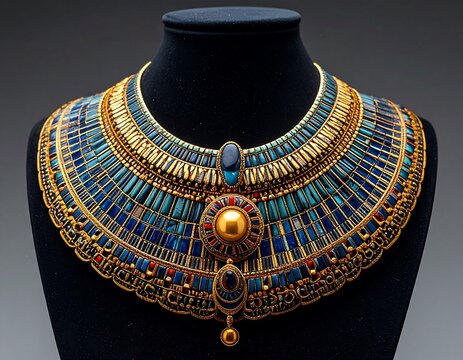 Ancient Egyptian gold necklace
