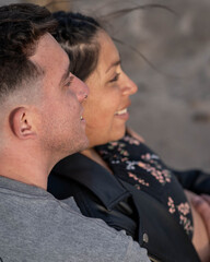 portrait of a young couple