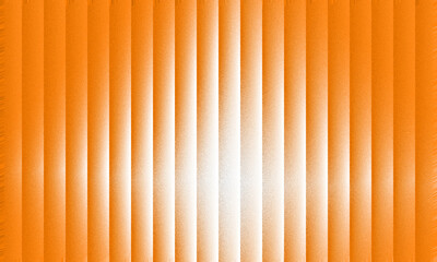 Obraz premium Fractal Glass Effect – Abstract Vertical Orange and White Gradient Stripes with Glowing Symmetry for Branding, Visual Effects, Banner, Poster, Header, Wallpaper. Vibrant Digital Art with Copy Space