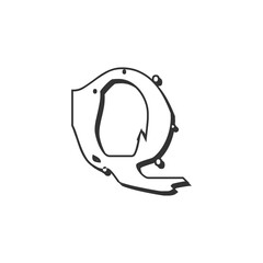 Modern Letter Q Logo Design | Stylish Alphabet Q Vector Branding
