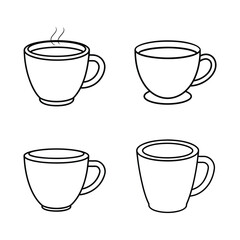 Obraz premium coffee cup Svg