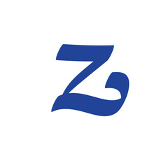 Creative logo design with initial letter Z