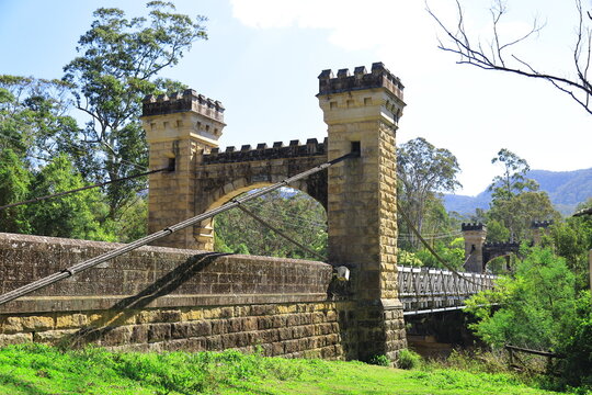bridge, kangaroo valley, austraia