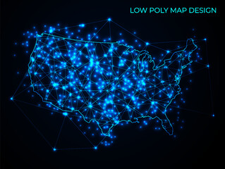 abstract digital networking connectivity vector map design	