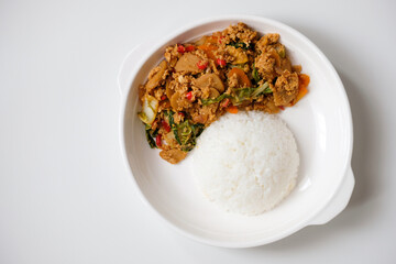 Nasi gila is the popular Jakarta food