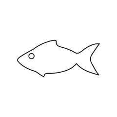 Simple fish drawing