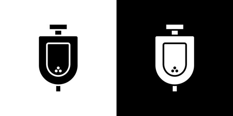 Urinal icon vector illustration - high quality black style vector icons