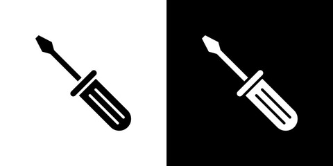 Screwdriver icon vector illustration - high quality black style vector icons