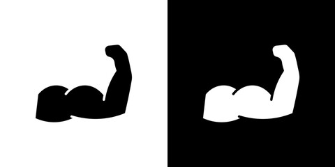 Muscle icon vector illustration - high quality black style vector icons