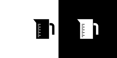 Measuring cup icon vector illustration - high quality black style vector icons