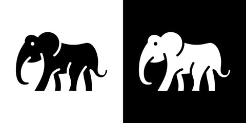Elephant icon vector illustration - high quality black style vector icons