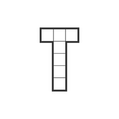 Modern Letter T Logo Design | Stylish Alphabet T Vector Branding
