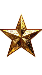 Obraz premium Golden star graphic