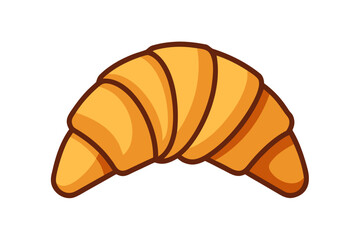vector illustration of croissant