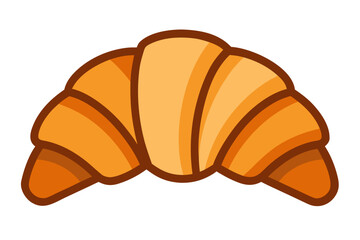 vector illustration of croissant