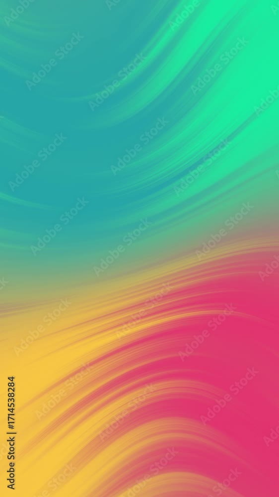 Poster vibrant backgrounds of gradient liquid art with colorful flowing waves. modern fluid design with smo