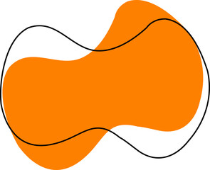 Abstract Liquid Shape Icon