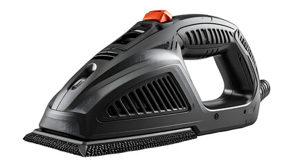 Fototapeta premium Handheld black sander with brush