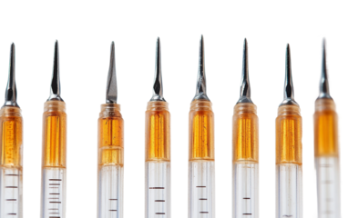 Miniature screwdriver set designed for electronics repair featuring precision tools neatly arranged for professional and home use isolated on transparent background PNG