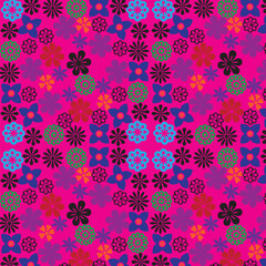 flower patern design template here
