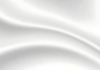 Elegant White Silk Fabric Background Texture for Fashion and Design Projects with Soft Subtle Curves and Smooth Surface Appeal
