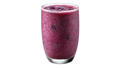 Refreshing berry smoothie on a dark background, vibrant and healthy treat cool