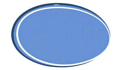 Light-blue oval graphic