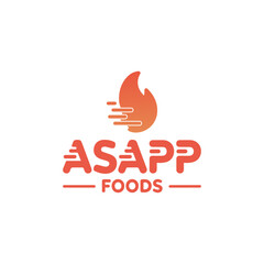 Obraz premium ASAPP Foods Logo Design