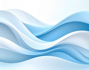 Fototapeta premium Abstract and vibrant lines weave together a colorful pattern of macro leaves