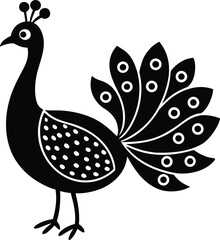 peacock feather vector illustration