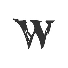 Modern Letter W Logo Design | Stylish Alphabet W Vector Branding
