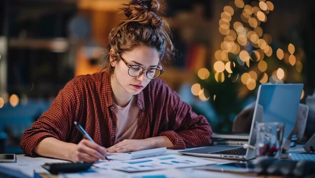 Home Office Financial Research and Report Preparation