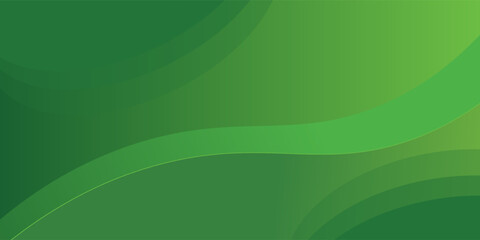 Abstract green wavy background. Ilustration vector EPS 10