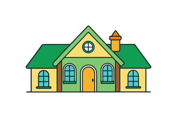 vector illustration of a house