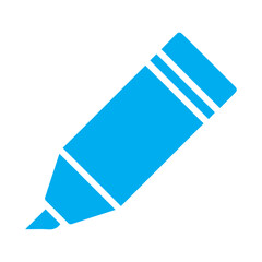 Blue Marker Icon