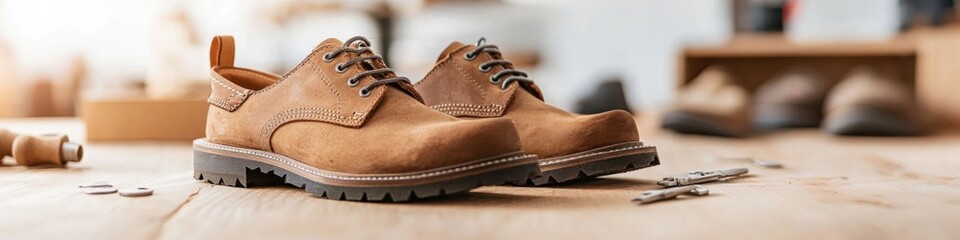 Footwear repair workshop teaches community skills for caring and fixing shoes