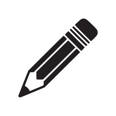 Illustration of a pencil, a common writing and drawing tool, often used for sketching, notetaking, and various artistic and professional applications in education and office work