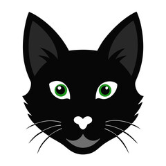 vector illustration of a cat